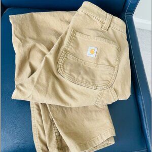 Carhart Khaki loose fit pants women